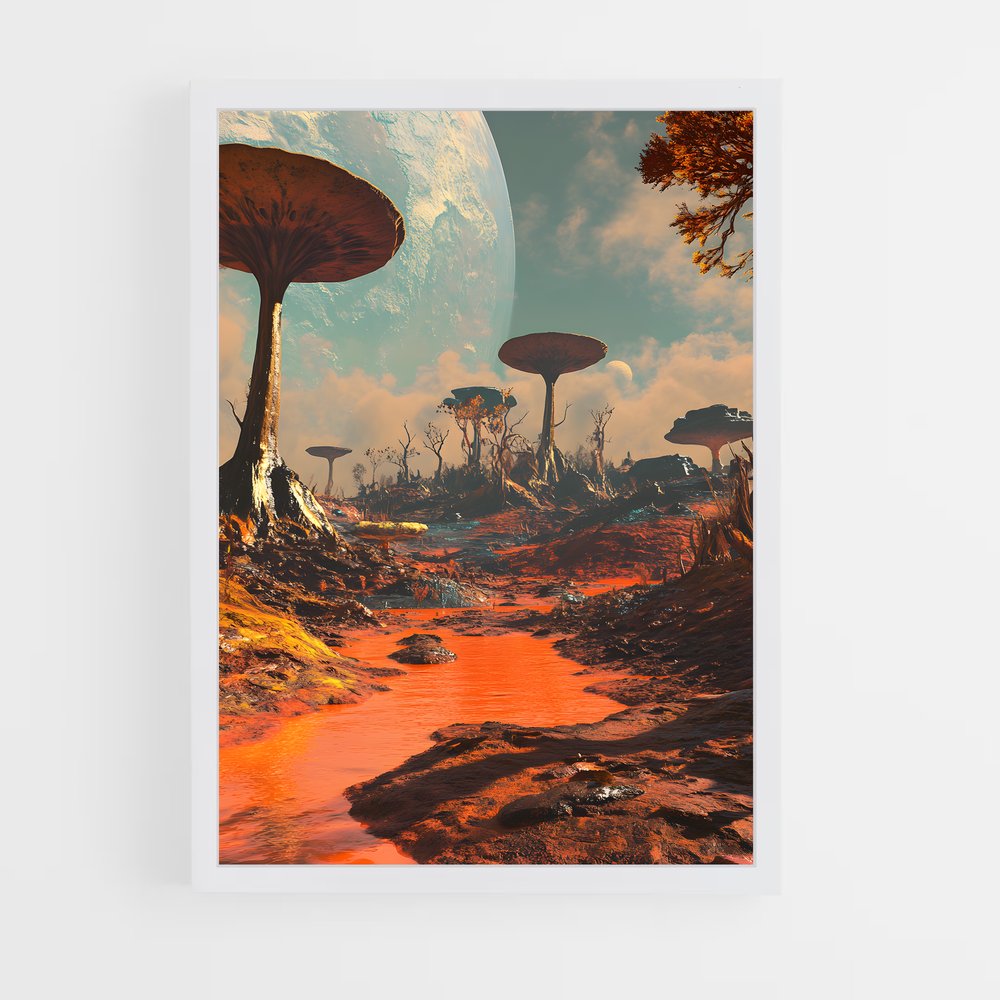 Poster Mondes extraterrestres captivants et mystérieux (vue 3)